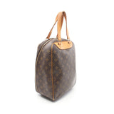 Louis Vuitton Excursion Monogram Handbag Leather Brown