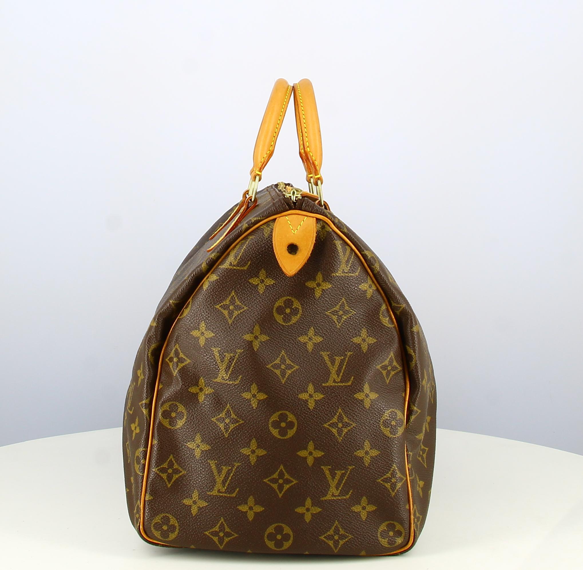 Sac à main vintage Louis Vuitton Speedy 40 Monogram en toile