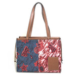 Sac Cabas Vintage Loewe Paula's Ibiza Collection Coton cuir