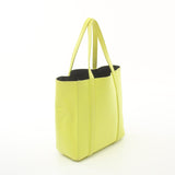 Balenciaga Everyday Xxs Handbag Tote Bag Leather Light Yellow