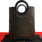 Celine Tote Bag Black Leather