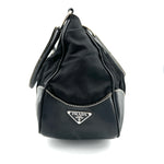 Prada shoulder bag black leather                             shoulder-bags                              [object Object] undefined undefined