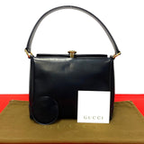 Gucci Handbag Black Leather