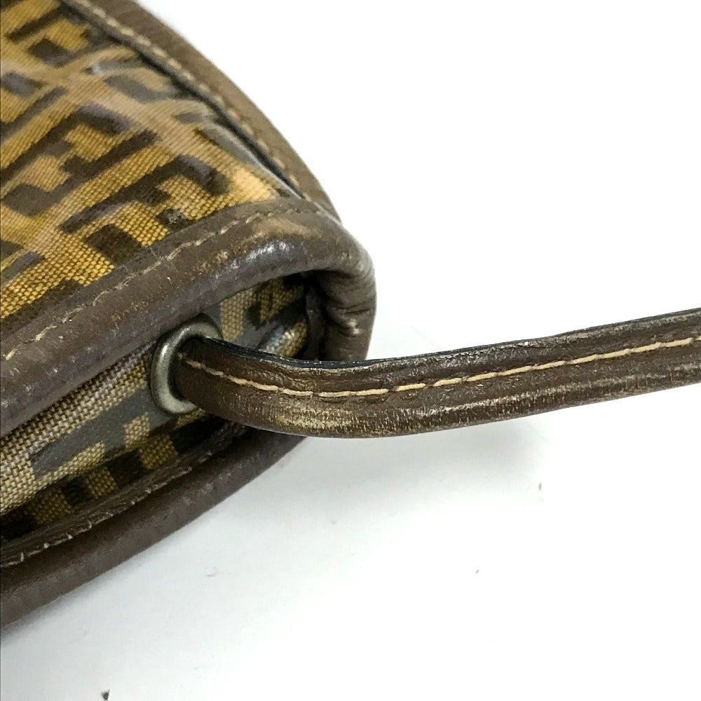 Vintage Fendi Diagonal Hanging Ff Zucca Sac Pochette Metis