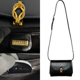 Gucci Shoulder Bag Black Leather