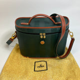 Sac Fendi Pecan Vintage en cuir brun double vanity