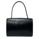 Celine Shoulder Bag Black Leather