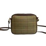 Burberry Shoulder Bag Khaki Canvas