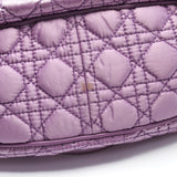 Dior Canage Handbag Nylon Purple