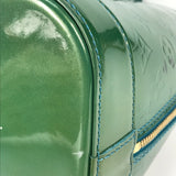 Louis Vuitton M93628 Monogram Vernis Alma Gm Tote Bag Briefcase Lame Handbag Women Tote bags LOUIS VUITTON Blue, Green 