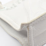 Loewe Shoulder Bag Leather Light Gray Crown Studs