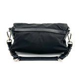 Prada Shoulder Bag black nylon leather                             shoulder-bags                              [object Object] undefined undefined