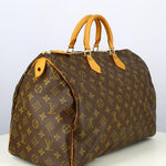 Sac à main vintage Louis Vuitton Speedy 40 Monogram en toile