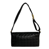 Chanel Shoulder Bag Black Leather