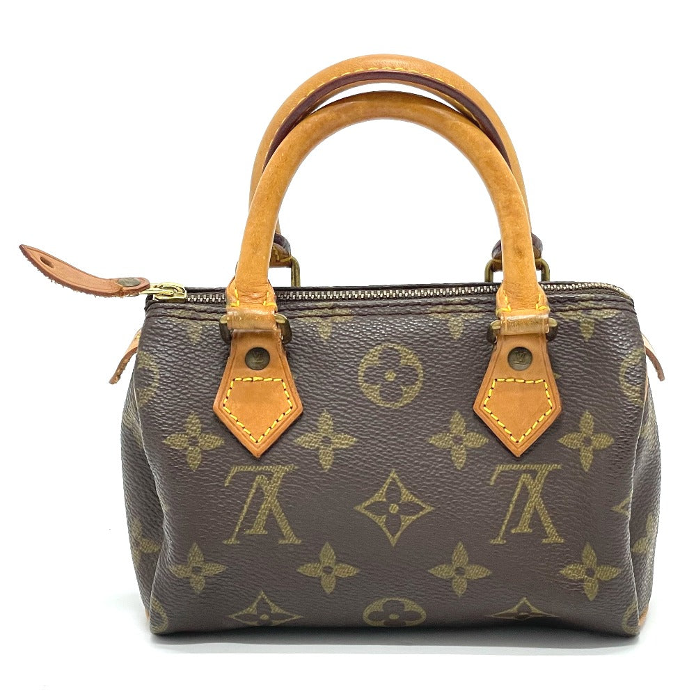 Pochette Mini Speedy Monogram Vintage Louis Vuitton Marron