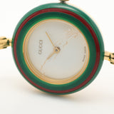 Change Bezel Watch Sherry Line Women Watch Quartz GP Gold Green Red White Dial