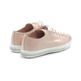 Sneakers Patent Leather Pink Beige