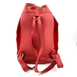 Gucci backpack Bamboo red suede                             backpacks                              [object Object] undefined undefined