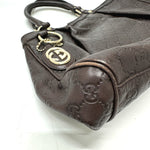 Gucci 211944 Gg Sookie Vintage Sac Tote Cuir Femme Brown Gold