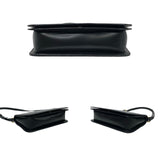 Celine Shoulder Bag Black Leather