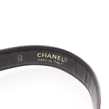 Chanel Coco Mark Waist Bag Lambskin Black Gold Hardware